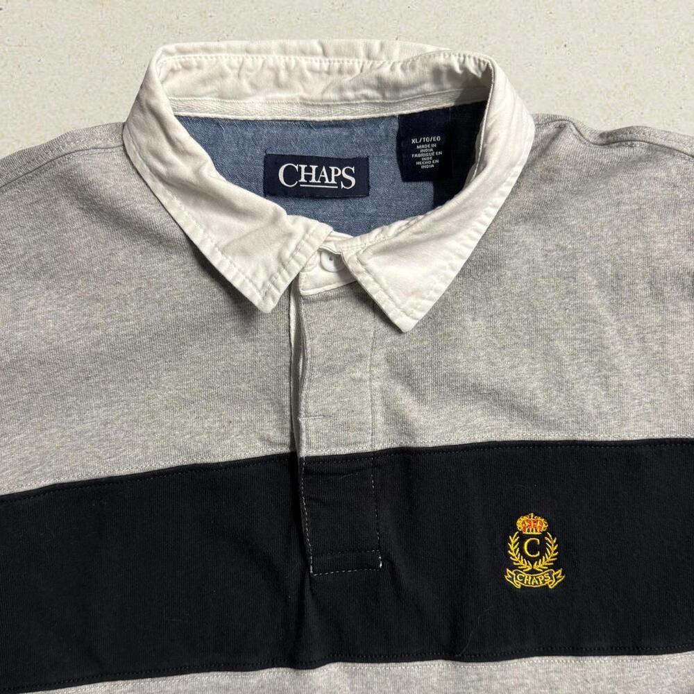 CHAPS Colorblock Rugby Shirt 🏉 | XL - Picture 3 of 5